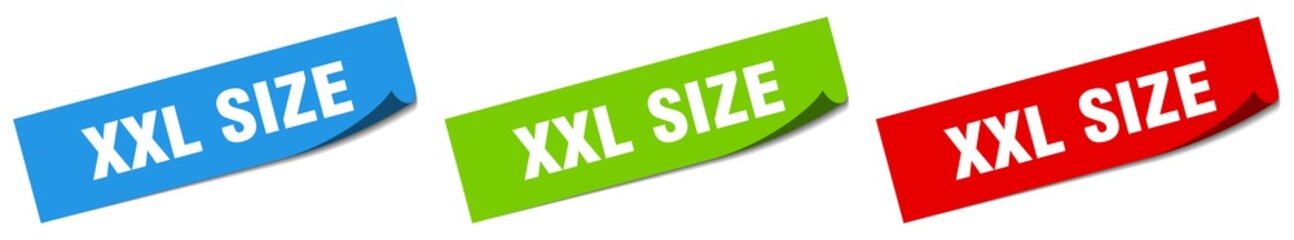 xxl size paper peeler sign set. xxl size sticker