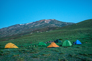 the peak of  Mount Süphan which  is a stratovolcano located in eastern Turkey, north of Lake Van....