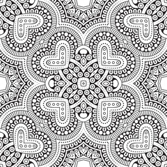 Seamless pattern. Vintage decorative elements