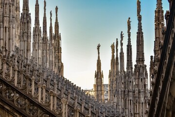 Fototapeta na wymiar Architettura del Duomo