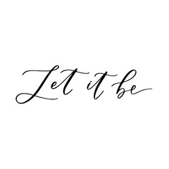 Hand drawn vector lettering.