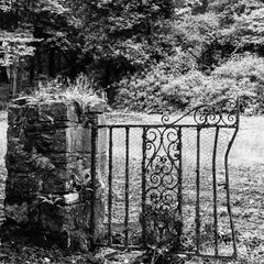 Old and derelict gate