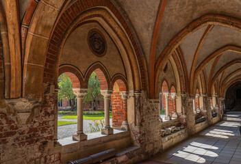 Fototapeta premium Riga Cathedral (Cathedral Church of Saint Mary), is the Evangelical Lutheran church of Riga, Latvia and of its most recognizable landmarks.