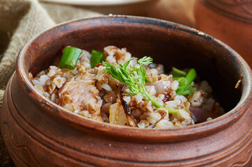 Latvian  porridge Griki