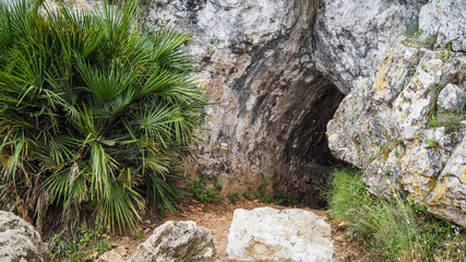 Sierra Bernia Mountains in Spain at Costa Brava region
