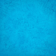 Grunge blue wall background or texture