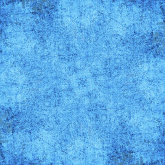 Grunge blue wall background or texture