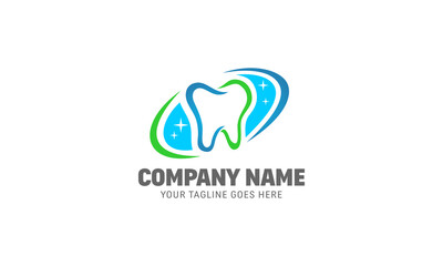 Dental Logo - Tooth Care Vector Template