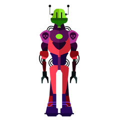 Robot characters icons (with full body)