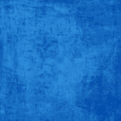 Grunge blue wall background or texture