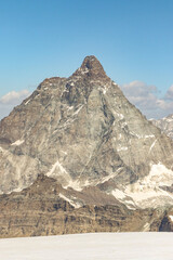 cervinia valle aosta italy zermatt switzerland matterhorn glacier snow report ski conditions august 2020 summer skiing wintersports in summer mountain landscape weather mountain alps of europe