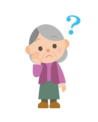 高齢 女性 疑問