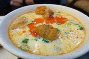 salt soy milk