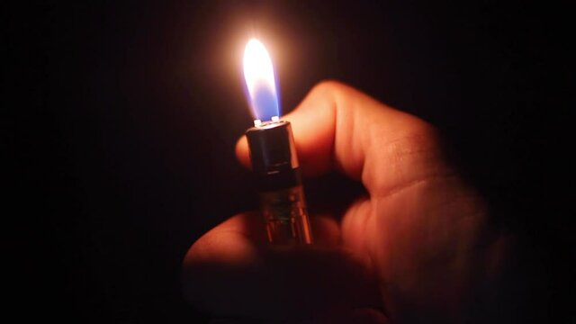 Hand held lighters to create flames and light Portable devices that are used