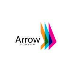 Arrow ilustration logo