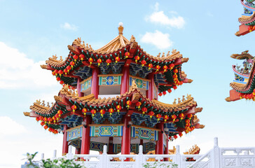 Obraz premium Kuala Lumpur, Malaysia - January 19 2020: Thean Hou Temple