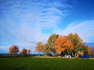 autumn playground
