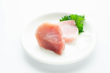 ビンチョウマグロのブロック