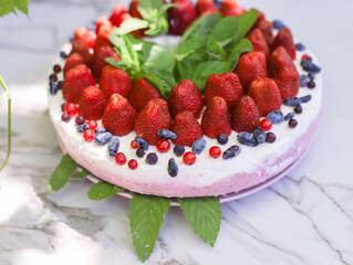 strawberries and cream