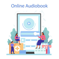 Sexual education online service or platform. Sexual health lesson