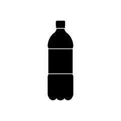 plastic beverage bottle icon vector