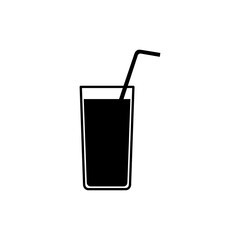 cocktail drink glass icon vector