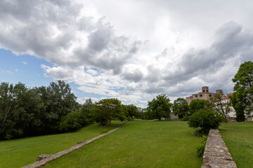 Castle of Sarospatak in Hungary