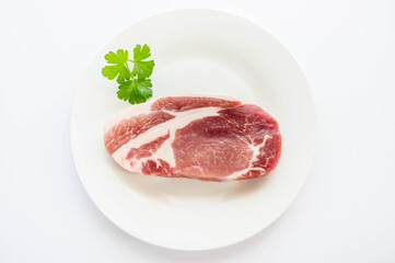 生の肩ロース肉　豚肉