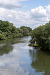 Rver Bodrog at Sarospatak, Hungary
