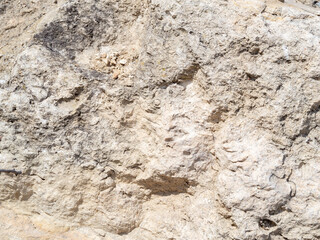Sandstone texture. Rock background, front view