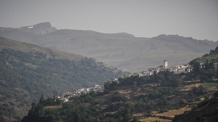 Sierra Nevada is a mountain range in the region of Andalucia in Spain.