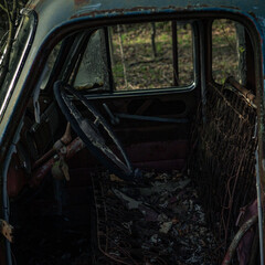 Abandoned Car Interior 