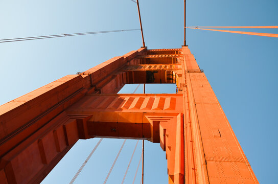 San Francisco Golden Gate Bridge From A Unique Angle