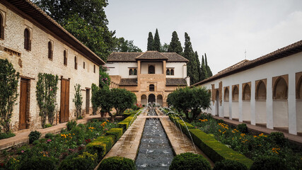 Fototapeta na wymiar Granada is a city in southern Spain’s Andalusia region, known for Alhambra.