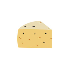 pacorino tarlufo cheese colored icon. Signs and symbols can be used for web, logo, mobile app, UI, UX