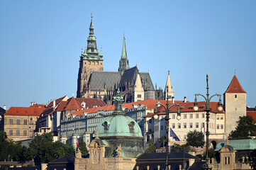 Fototapeta premium Prague Castle cityscape Czech republic