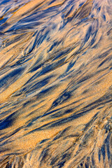 Background sand of the sea