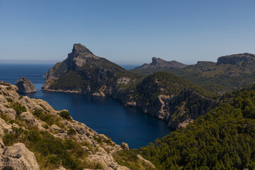 Fototapeta premium Vacation in Spain ,Palma de mallorca,Es Colomer