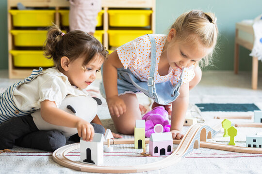 Children Playing at Home