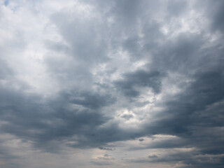 dramatic dark and contrasty cloudy sky texture perfect for sky replacement