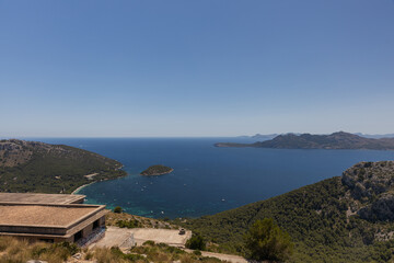 Fototapeta premium Vacation in Spain ,Palma de mallorca,Es Colomer