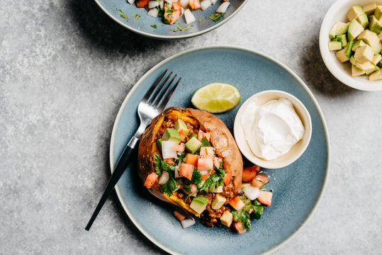 Sweet potato tacos