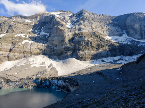 Griesslisee mountain lake