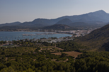 Obraz premium Vacation in Spain ,Palma de mallorca,Es Colomer