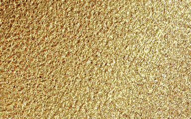 Gold foil paper texture background.