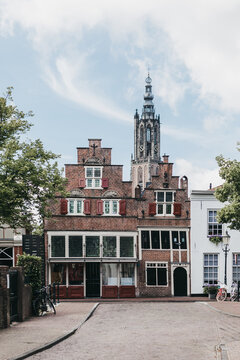 Beautiful historical buildings in the Netherlands