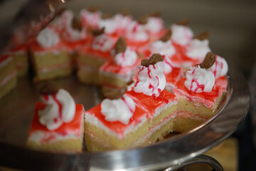 Indian reception wedding cake .Beautiful wedding cake in Romantic styles.