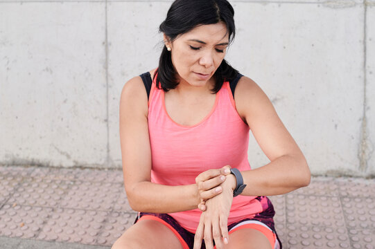 Smartwatch fitness.