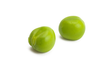 green peas isolated