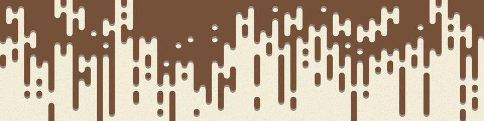 Abstract Rounded Color Lines halftone transition background illustration